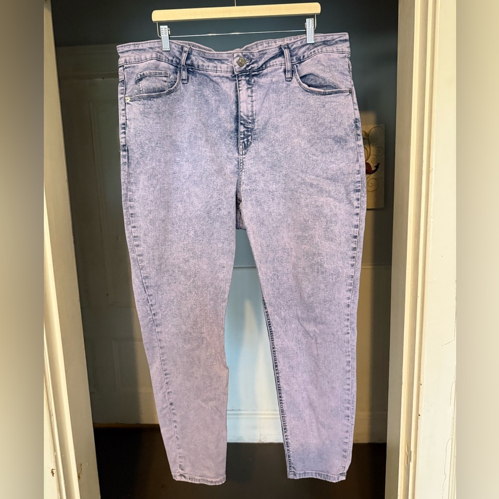 Ava & Viv Women's Lavender Skinny Jeans